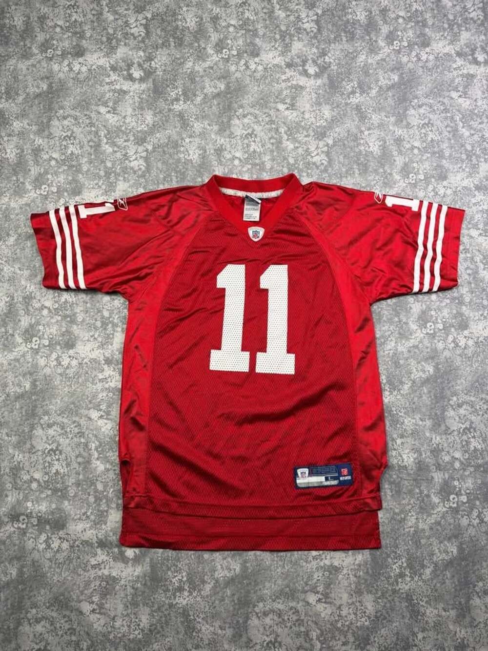 Vintage Reebok NFL San Francisco 49ers Alex Smith #11 Youth Large Football Jerse